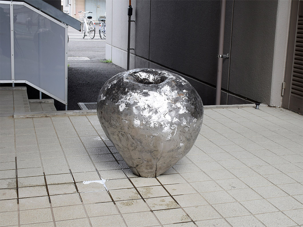 箱崎恵の作品、鉄による立体構成Ⅱ